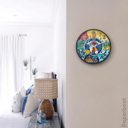 Hanuman story Wall Clock