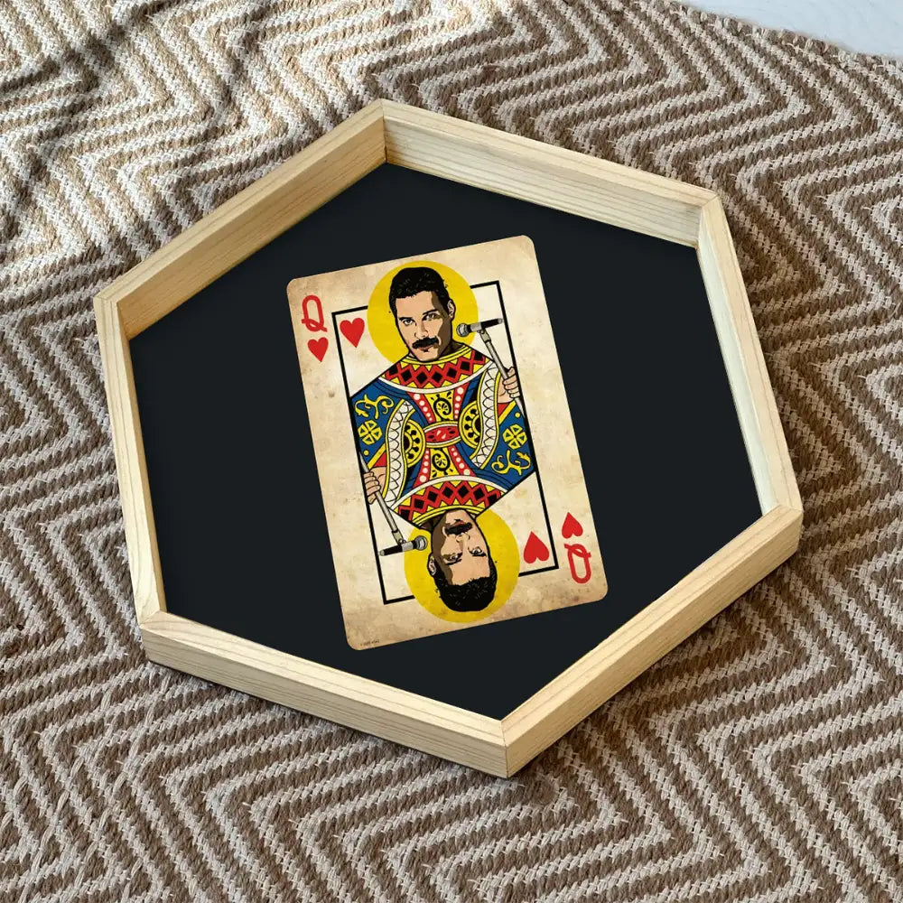 Queen (Freddie Mercury) Resin Tray