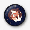 Aquarius Zodiac Sign Wall Clock