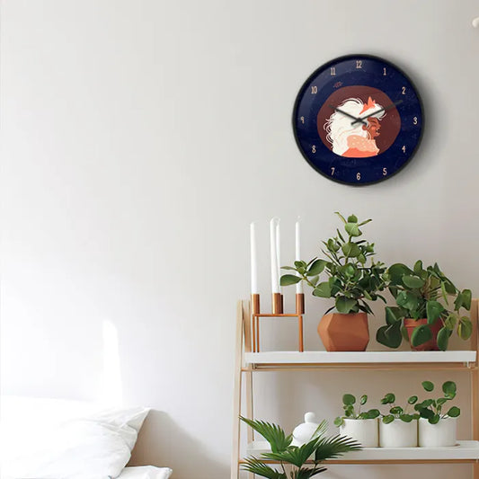 Leo Zodiac Sign Wall Clock