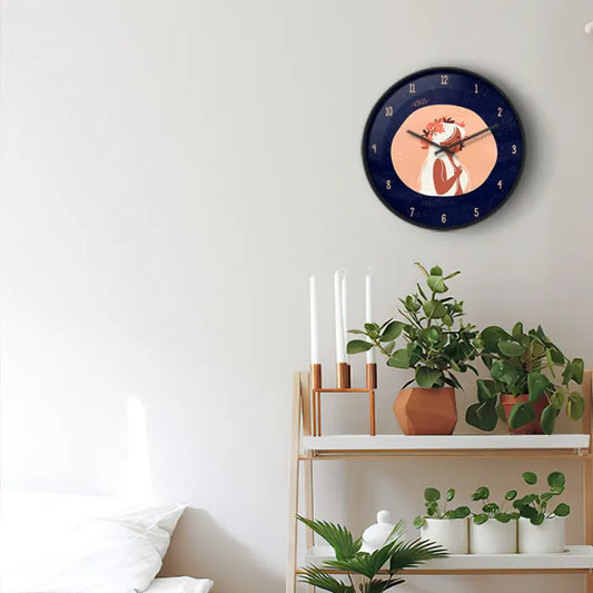 Virgo Zodiac Sign Wall Clock