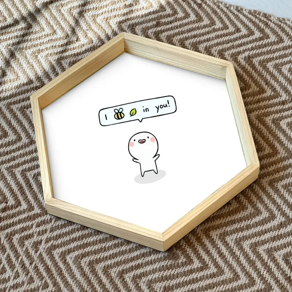 I believe in you Resin Tray