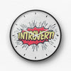 Introvert Wall Clock