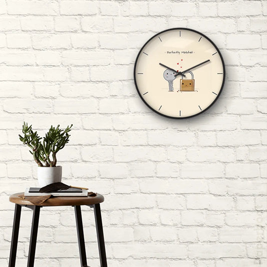 Perfectly Matched Wall Clock