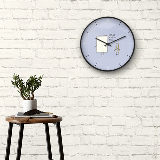 Keeping me together Wall Clock