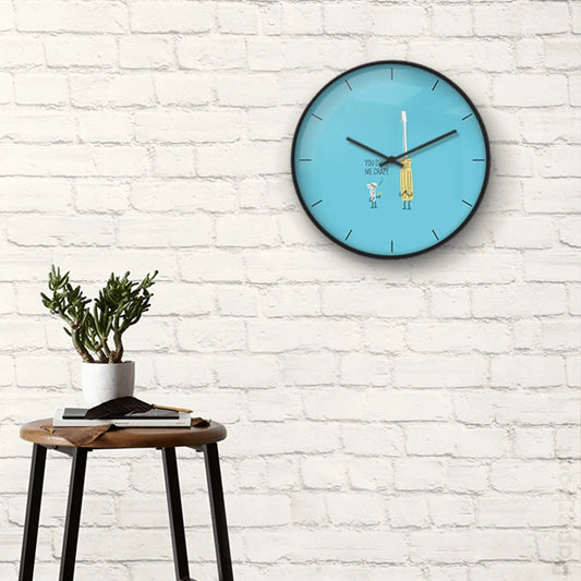 You drive me crazy Wall Clock