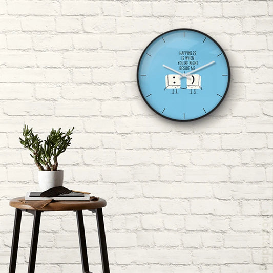 Happiness Wall Clock