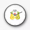 Perfect Pear Wall Clock