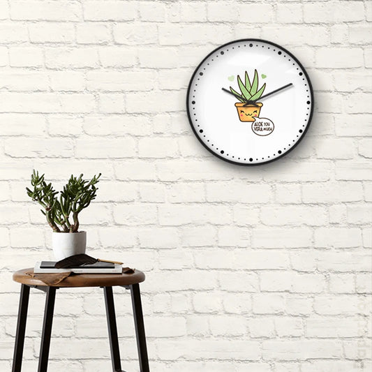 ALOE VERA Wall Clock