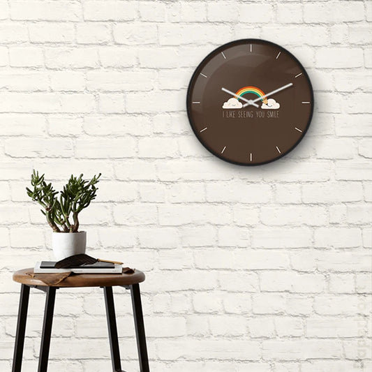 I Like seeing you smile Wall Clock