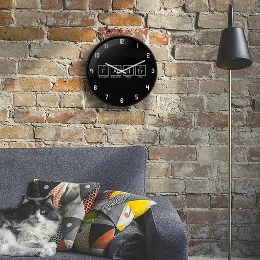 F At H Er (Father) Wall Clock