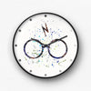 Harry Potter Glass Wall Clock