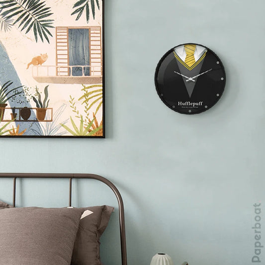 Hufflepuff Wall Clock