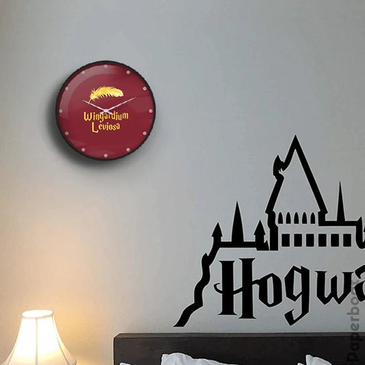 Wingardium Leviosa Wall Clock