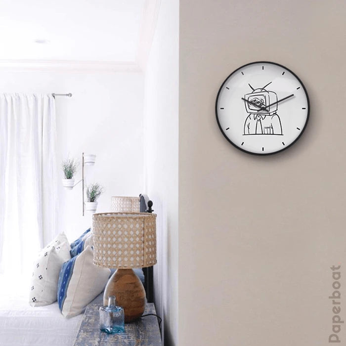 বোকা বাক্সতে বন্দি Wall Clock