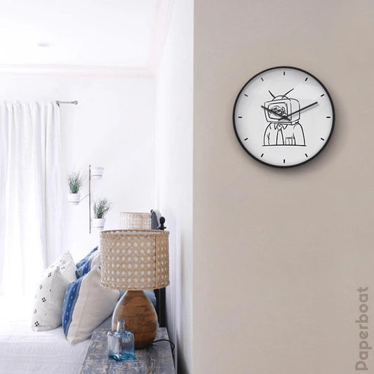 বোকা বাক্সতে বন্দি Wall Clock