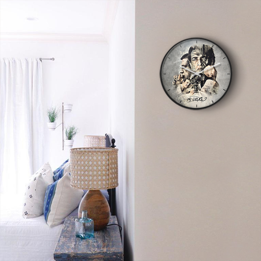 Satyajit Ray signature Wall Clock