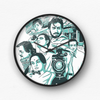 Satyajit Ray's Apu Trilogy Wall Clock