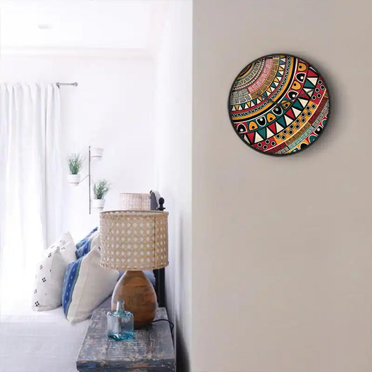 Bengali pattern Wall Clock