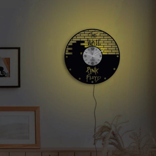 Pink Floyd (the wall) Vinyl Wall Clock