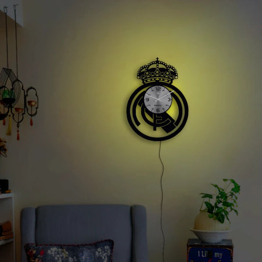 Real Madrid Vinyl Wall Clock