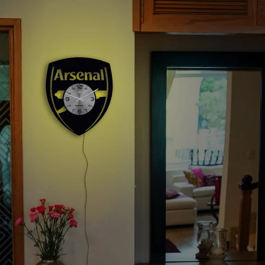 Arsenal FC Vinyl Wall Clock