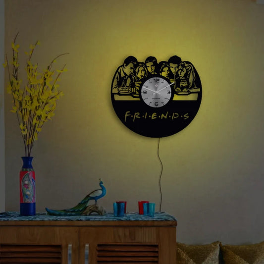 FRIENDS series Vinyl Wall Clock