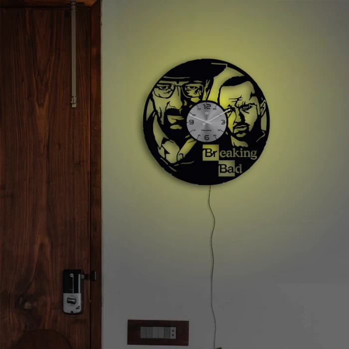 Breaking Bad Vinyl Wall Clock