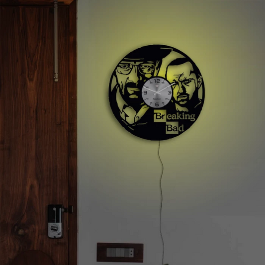 Breaking Bad Vinyl Wall Clock