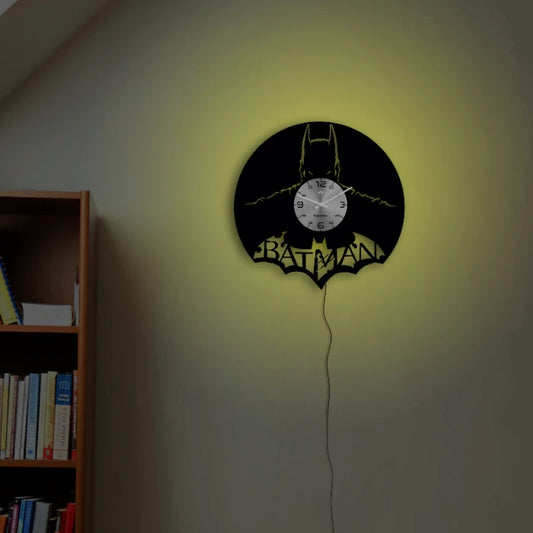 Batman Dark Vinyl Wall Clock