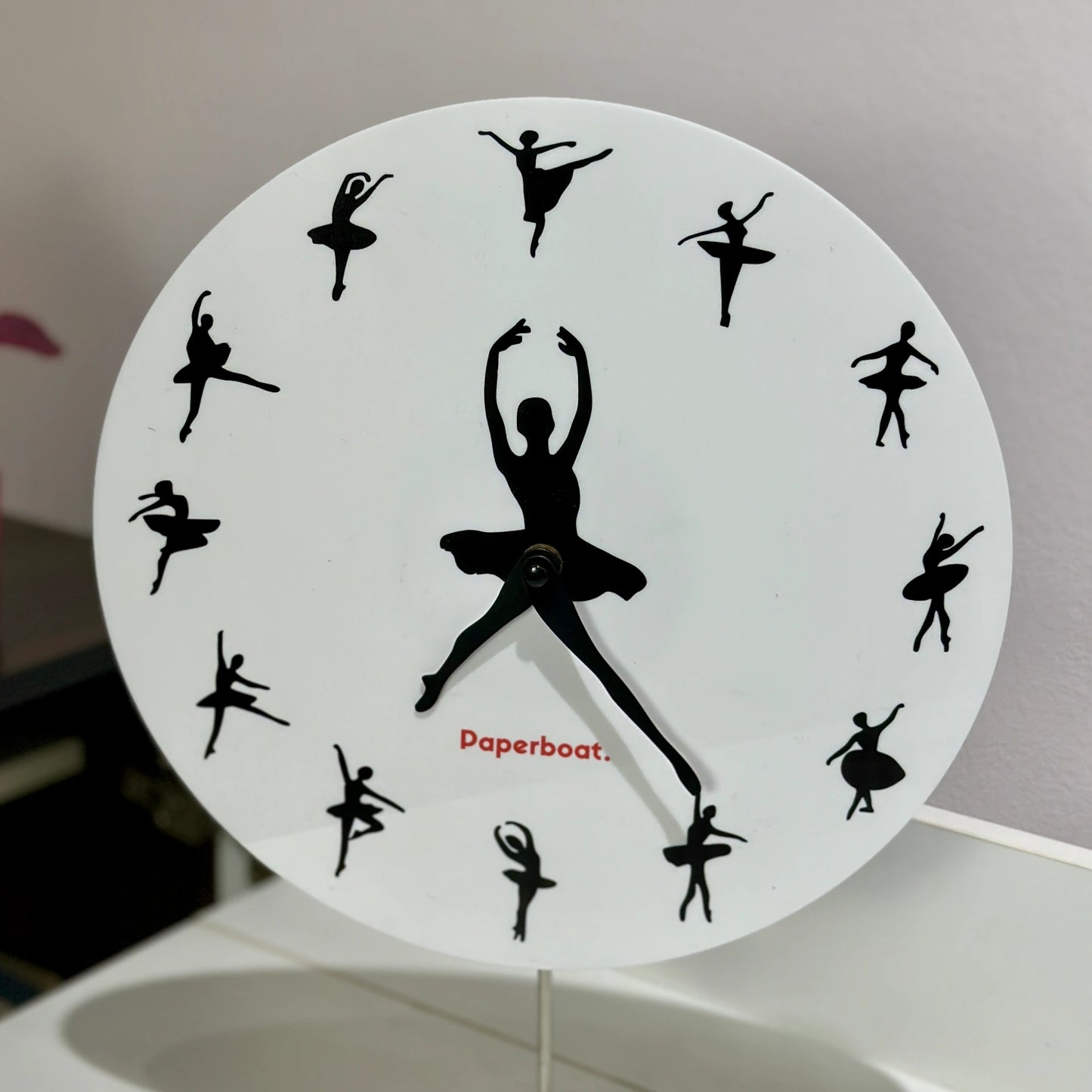 Ballerina Motion Clock