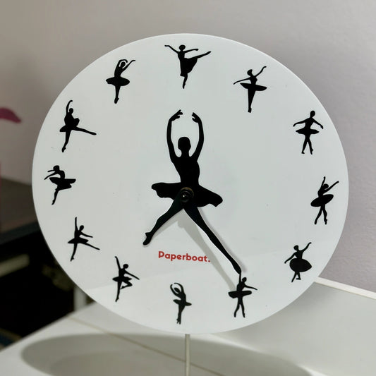 Ballerina Motion Clock