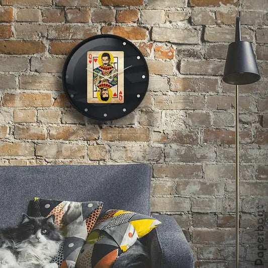 Queen (Freddie Mercury) wall clock