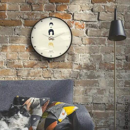 Queen Artists wall clock