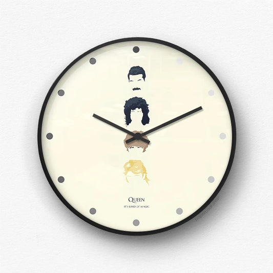 Queen Artists wall clock