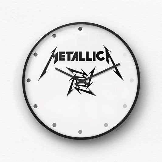 Metallica Logo wall clock