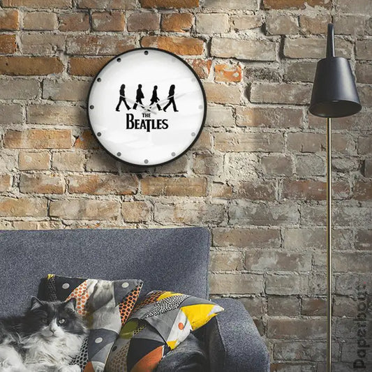 The Beatles wall clock