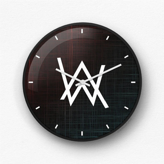 Alan Walker white Wall Clock
