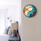 Retro Geo Pattern Wall Clock