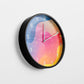 Colorful Midcentury Dots Wall Clock