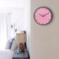 Earth Tone Swirls Wall Clock