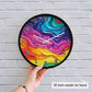 Modern Abstract Landscape Wall Clock