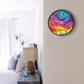 Modern Abstract Landscape Wall Clock