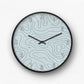 Tropical Dream Floral Wall Clock