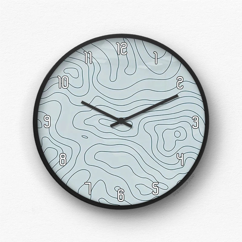 Tropical Dream Floral Wall Clock