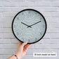 Tropical Dream Floral Wall Clock