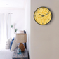 Minimalist Pink Geo Wall Clock