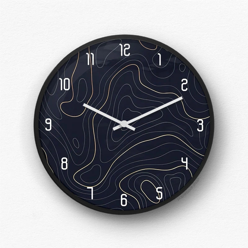Sunny Mod Shapes Wall Clock