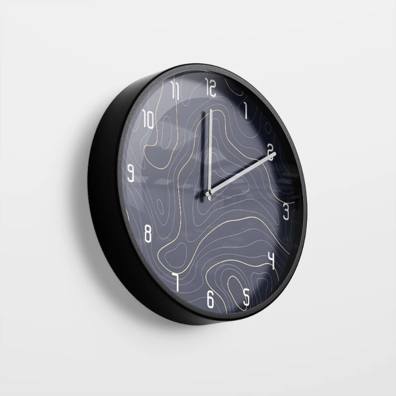 Sunny Mod Shapes Wall Clock
