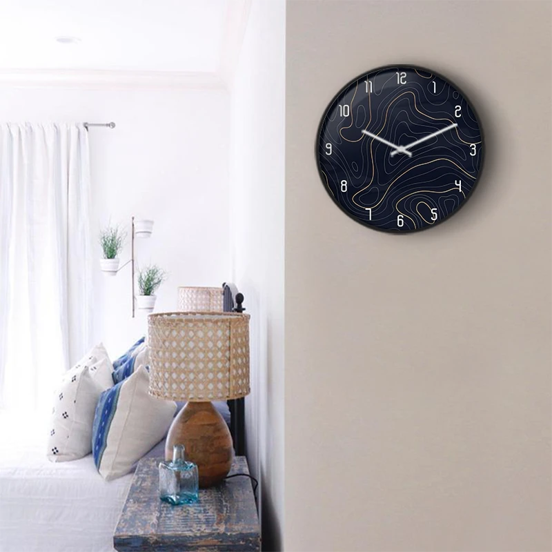 Sunny Mod Shapes Wall Clock
